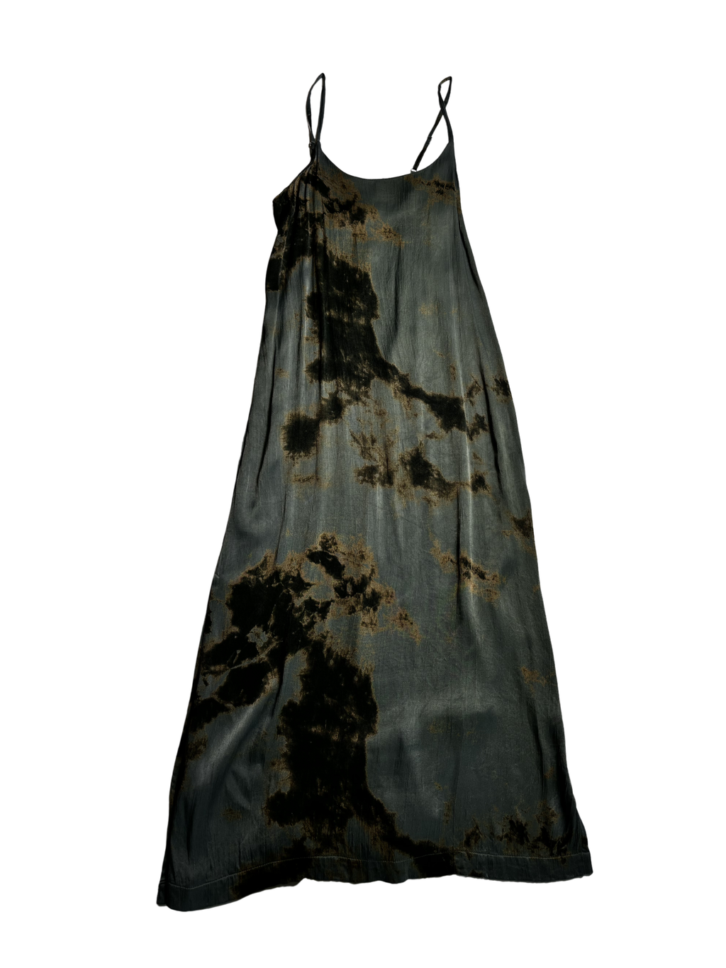 Anthrpologie Green Maxi Dress