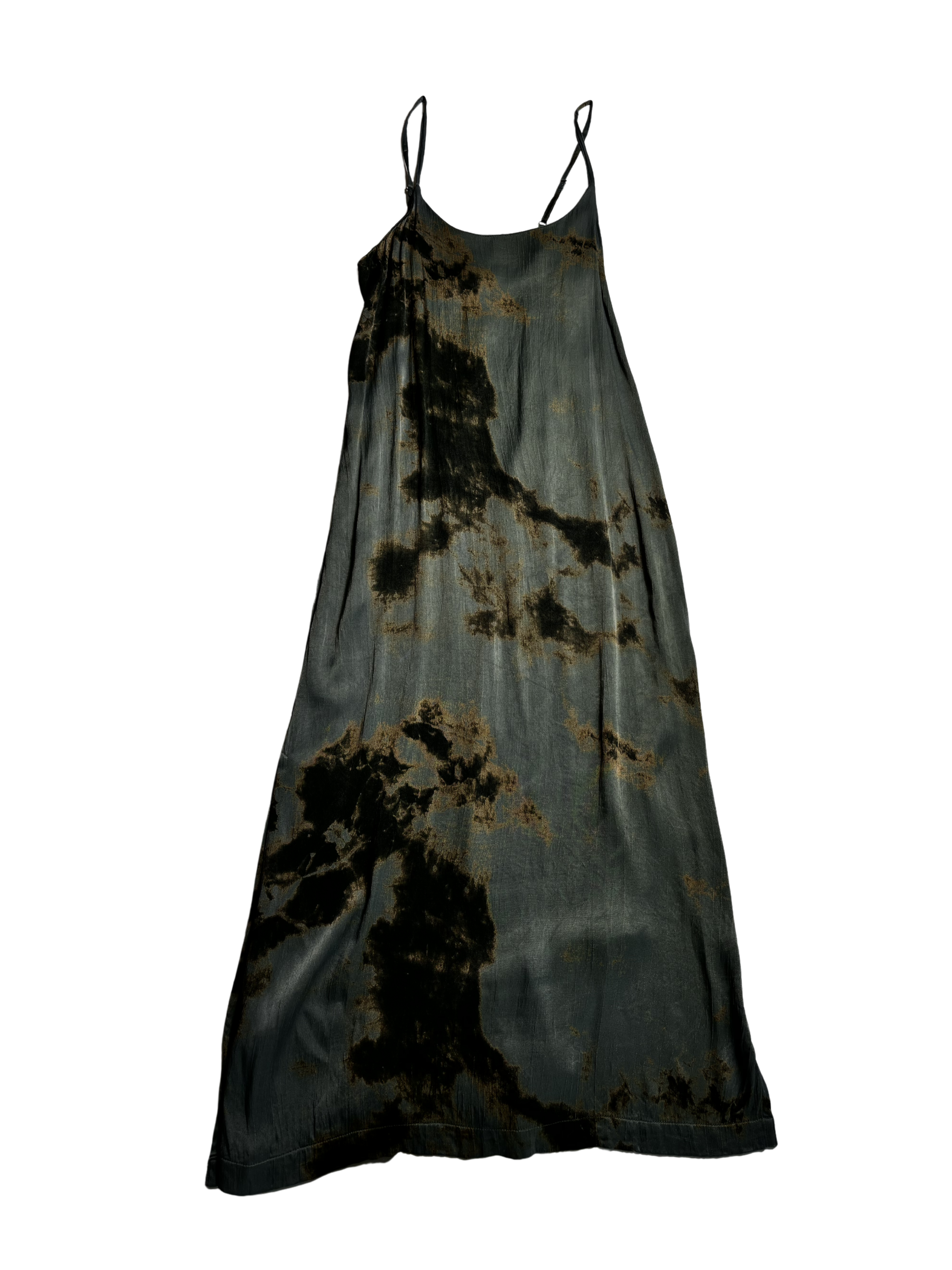 Anthrpologie Green Maxi Dress