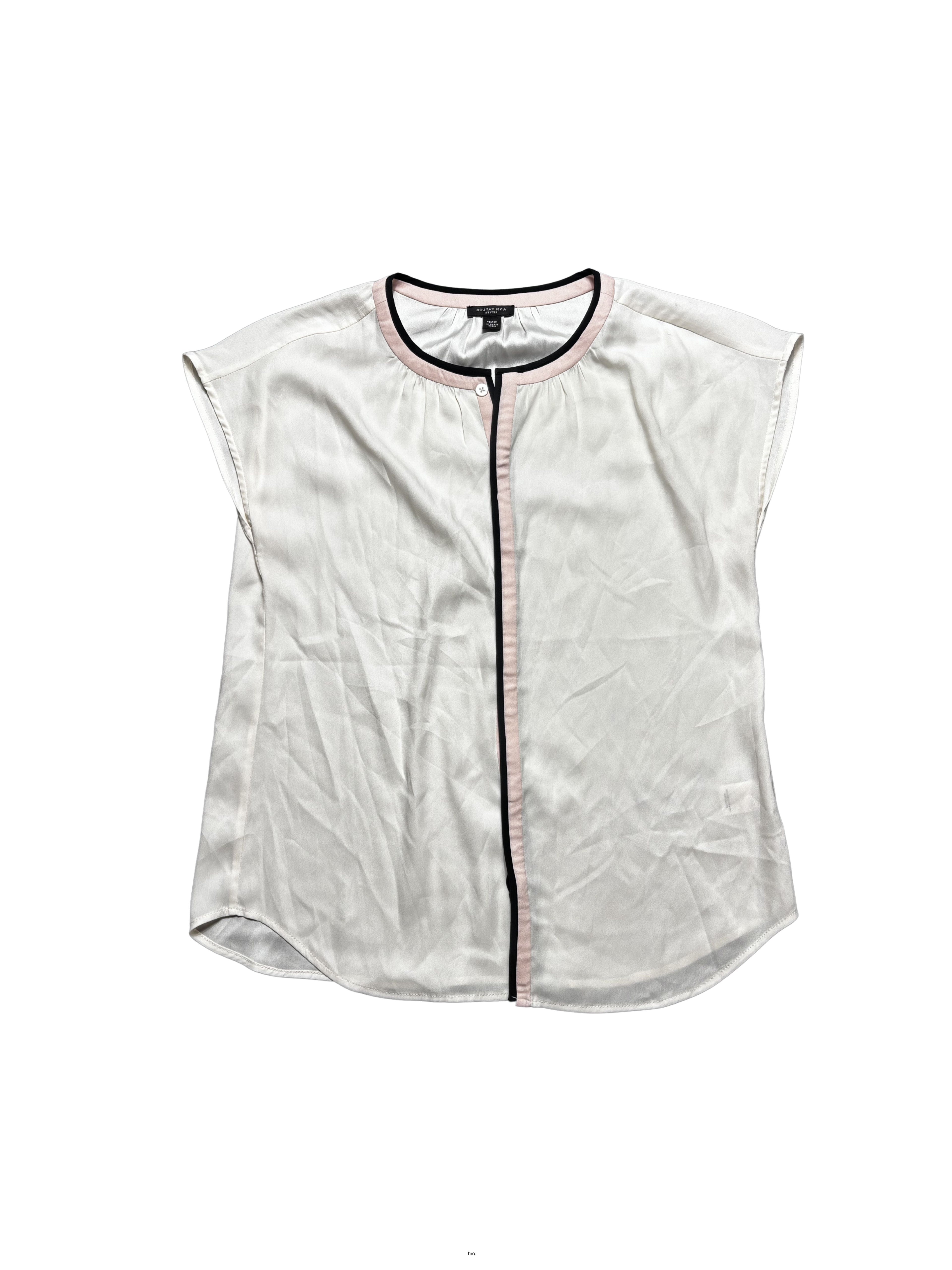 Ann Taylor Short Sleeve Shirt