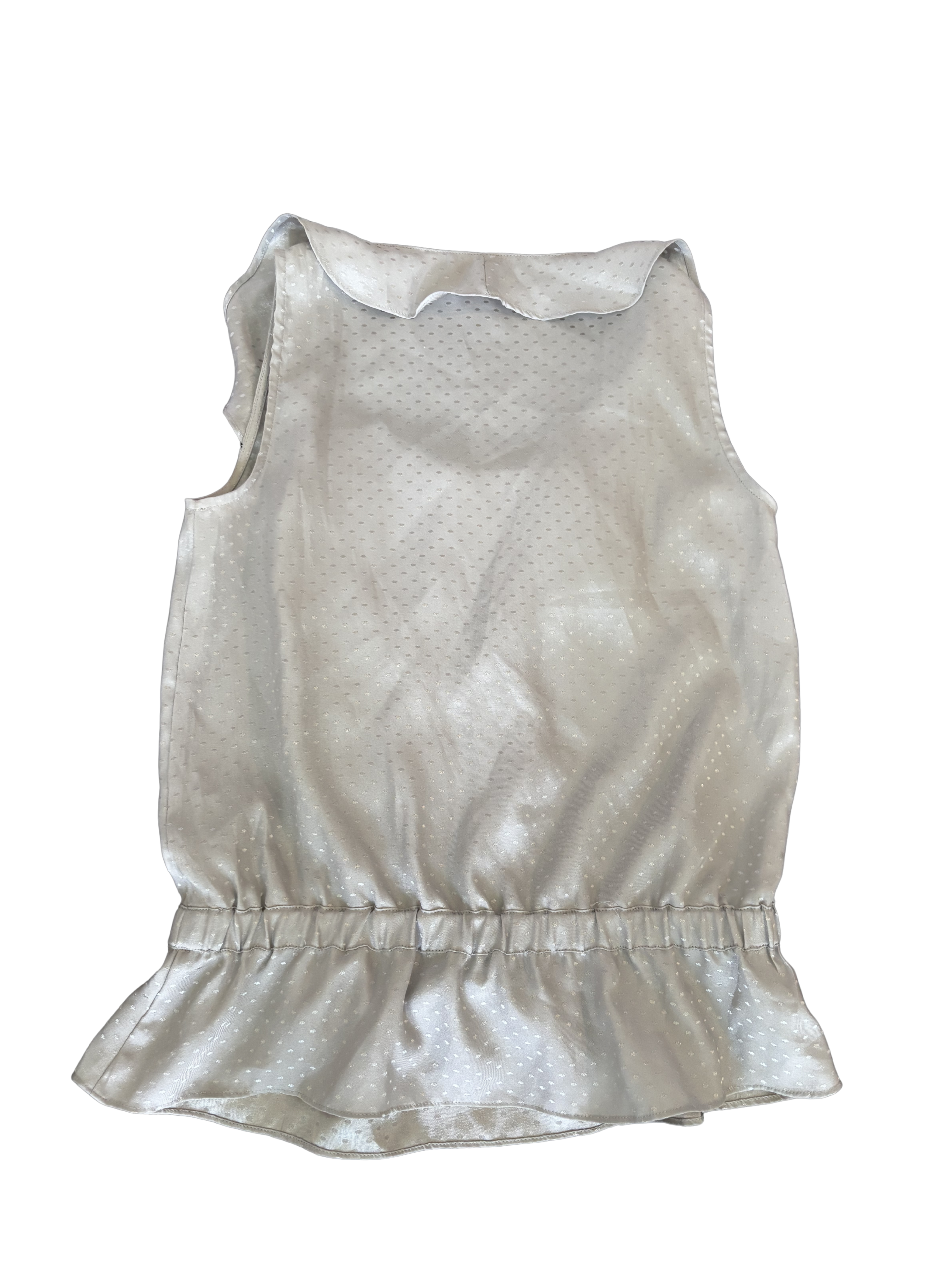 Ann Taylor Silver Shirt - XS