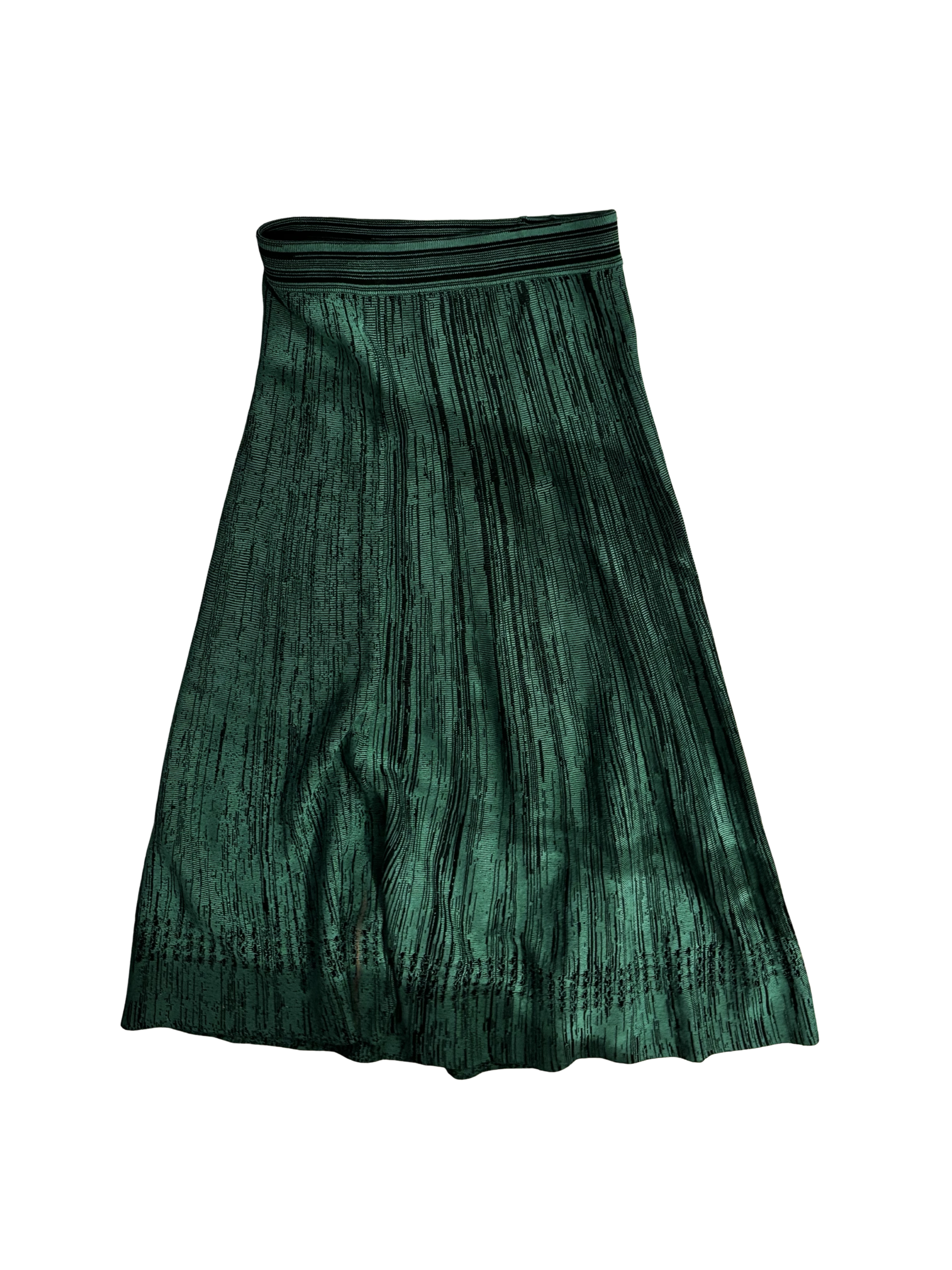 green skirt